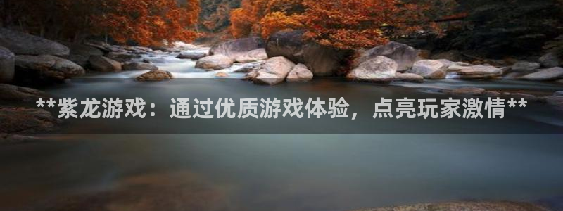 新航娱乐雀7IIII2联他是：**紫龙游戏：通过优质游戏体验，点亮玩家激情**